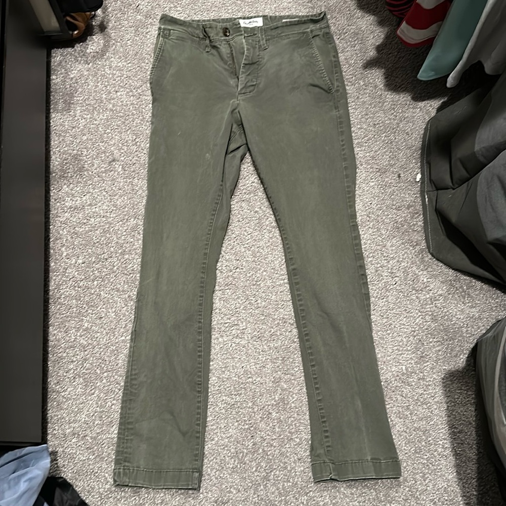 Goodfellow and Co. slim fit chinos 28x30 Green
